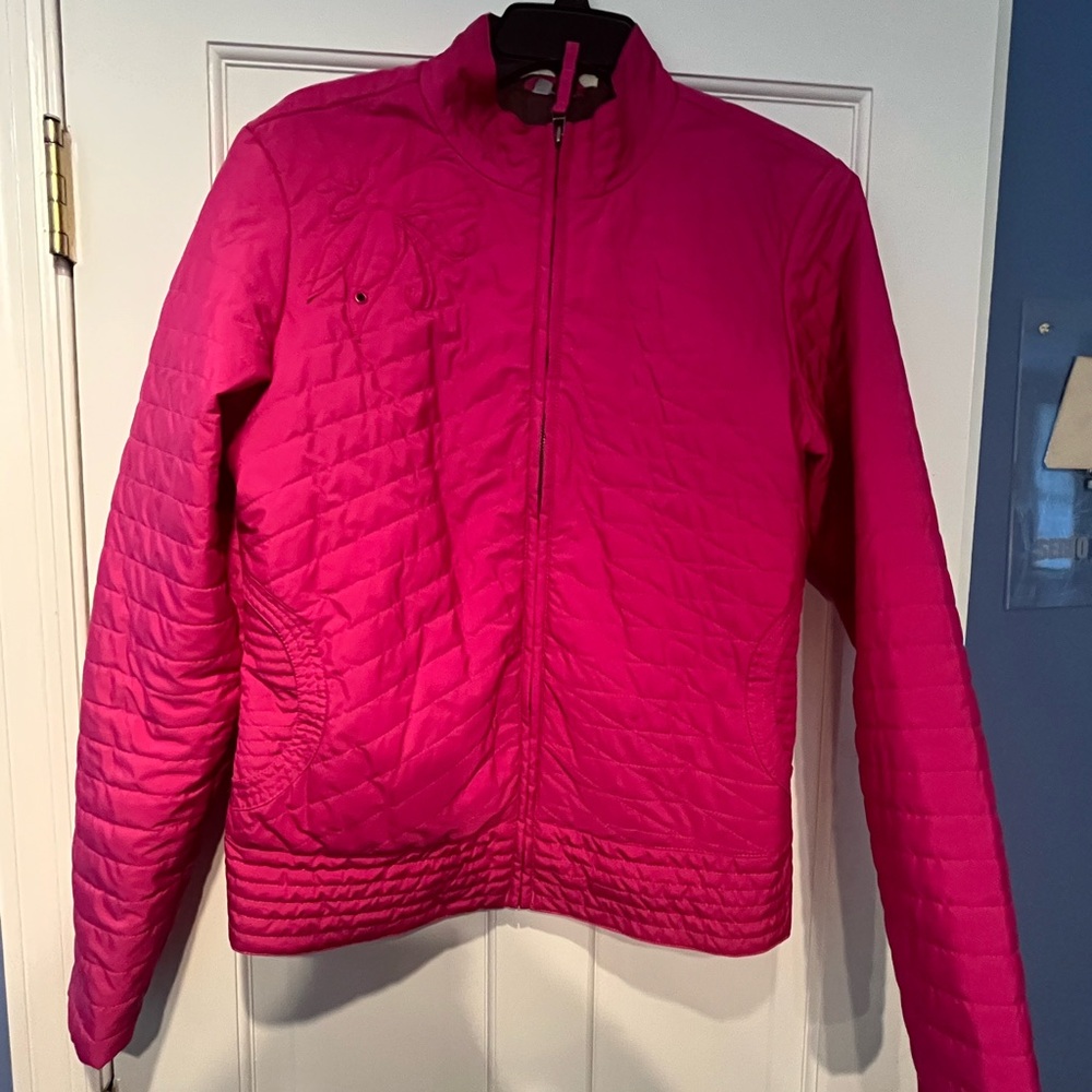 Women's Pink Quilted Jacket
